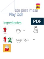 Receta Play Doh