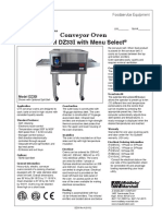 Forno de Esteira CTX DZ33I