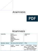 Anamnesis +pj rinitis alergi