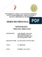 Monografia Derecho Procesal Civil 2016