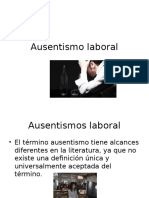 Ausentismo Laboral