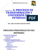 Tema 4 Transformacion y Conversion Del Petroleo