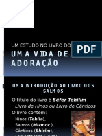 Aula Sobre o Livro Dos Salmos.