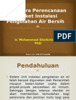 Tata Cara Perencanaan Unit Paket Instalasi Pengolahan Air