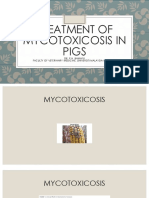 Treatment of Mycotoxicosis in Pigs