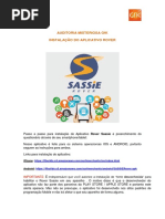 Instalacao Aplicativo Rover Sassie