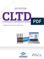 Learning System - CLTD Certified in Logistics, Transportation and Distribution