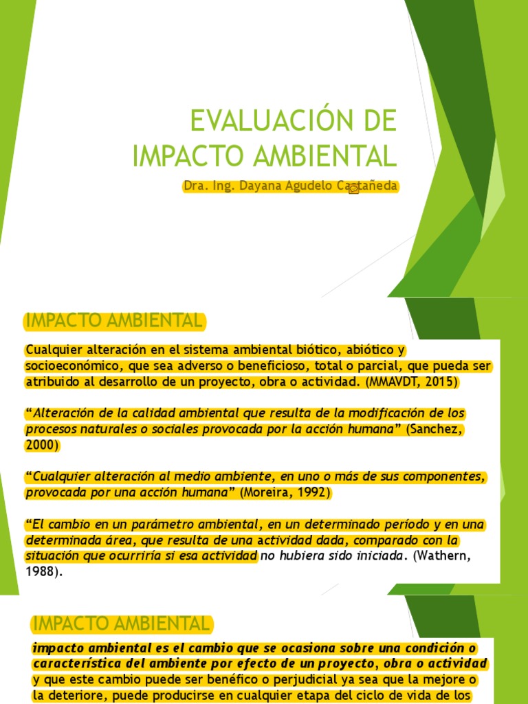 Importance of environmental impact assessment ppt picture