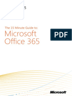 15 Minute Guide To Office 365