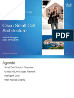 Cisco Small Cell Architecture Patrice Nivaggioli Consulting System Engineer SP EMEAR