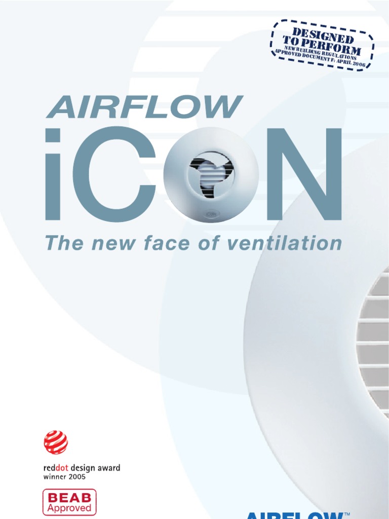 Introducing the Airflow iCON, the new face of ventilation Alternating