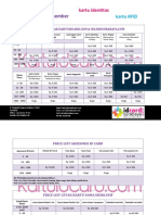 Price List