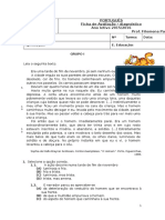 Ficha de Diagnóstico - 11ºano