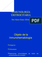 A. Inmunología de Los Eritrocitos