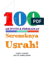 Sampel 100 Aktiviti Dan Permainan Seronoknya Usrah