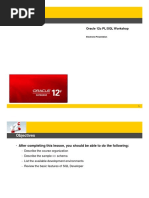 Oracle 12c PL/SQL Workshop: Electronic Presentation