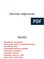 German Adjectives50