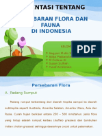 Presentasi - Persebaran Flora & Fauna