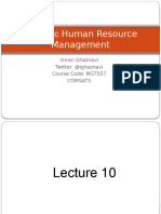 Strategic Human Resource Management: Imran Ghaznavi Twitter: @ighaznavi Course Code: MGT557 Comsats