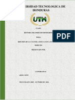 Documento de Derecho Hondureño