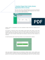 Tutorial Membuat Simulasi Finger Print Untuk Absensi Berbasis Web Menggunakan PHP