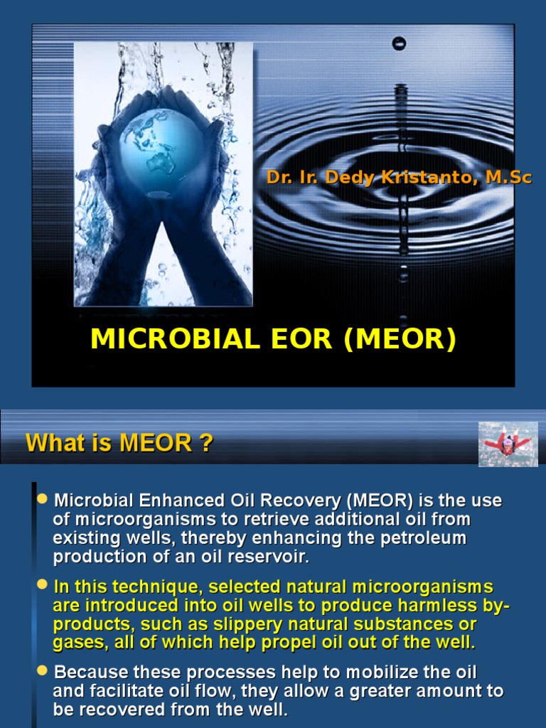 7 - Microbial EOR (MEOR) | PDF | Surfactant | Petroleum