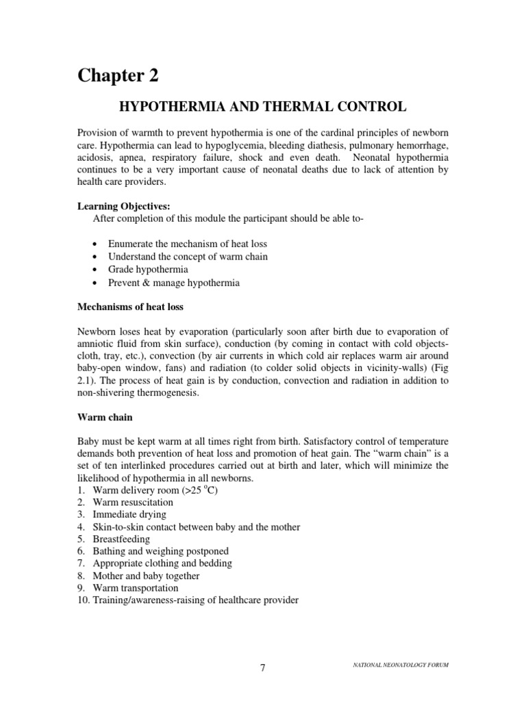 Hypothermia Download Free Pdf Hypothermia Infants