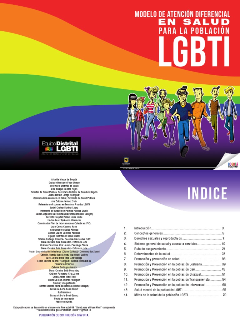 Atención Diferencial en Salud LGBTI | PDF | La sexualidad humana | Sexo