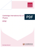 150290 Cambridge Learner Guide for as and a Level Physics