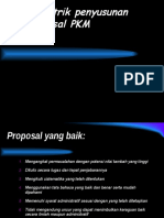 Trik-trik Penyusunan Proposal PKM