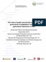 WP102 Public Private Actors Governance Adaptation Agricultural Insurance in India