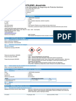 ACETILENO: Ficha de Segurança do Gás Inflamável