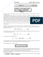 III BIM - 4to. Año - FÍS - Guía 4 - Principio de Conservació