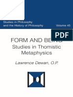 Dewan -Form and Being Studies in Thomistic Metaphysics.pdf