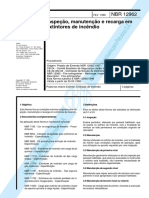 NBR 12962 - 1998 - Inspeção, Manutenção e Recarga em Extintores de Incêndio(1).pdf