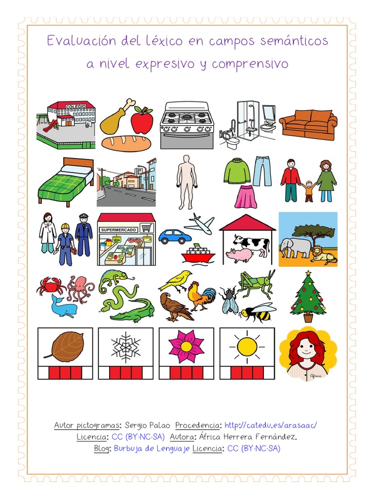 Léxico Campos Semánticos | PDF Naturaleza |