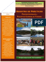Registro de Prácticas Preprofesionales CARRERA DE TURISMO UNIVERSIDAD TÉCNICA DEL NORTE