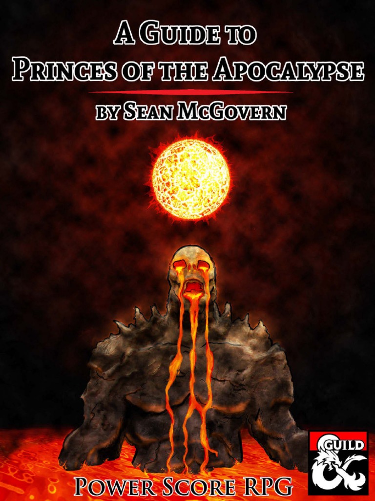A Guide to Princes of the Apocalypse (10058844)  Dungeons & Dragons 