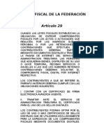 286970572 Codigo Fiscal de La Federacion Articulo 29 y 29 A