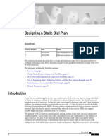 Designing A Static Dial Plan: Version History