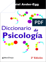 Diccionario de Psicologa (2a. Ed.)