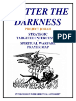 Shatter Prayer Map Intercession Warfare Prayer