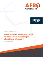 South Africa's Emerging Middle Class: A Harbinger of Political Change?