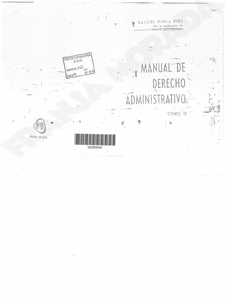 Xxx Bedese 15 - Manual de D. Admin. Manuel Maria Diez T II PDF | PDF