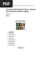 Download Download Kitab Hadits 9 Imam by Sukamto Kamto SN327626419 doc pdf
