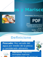 Pescados y mariscos: clasificación, composición y beneficios