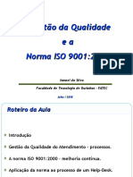 Gestão da qualidade e ISO 9001