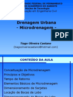 Microdrenagem Urbana: Conceitos, Elementos e Dimensionamento