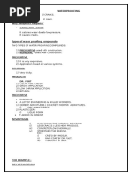 Coprox Masonry Waterproofing | PDF
