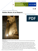 Golden House of an Emperor - Archaeology Magazine